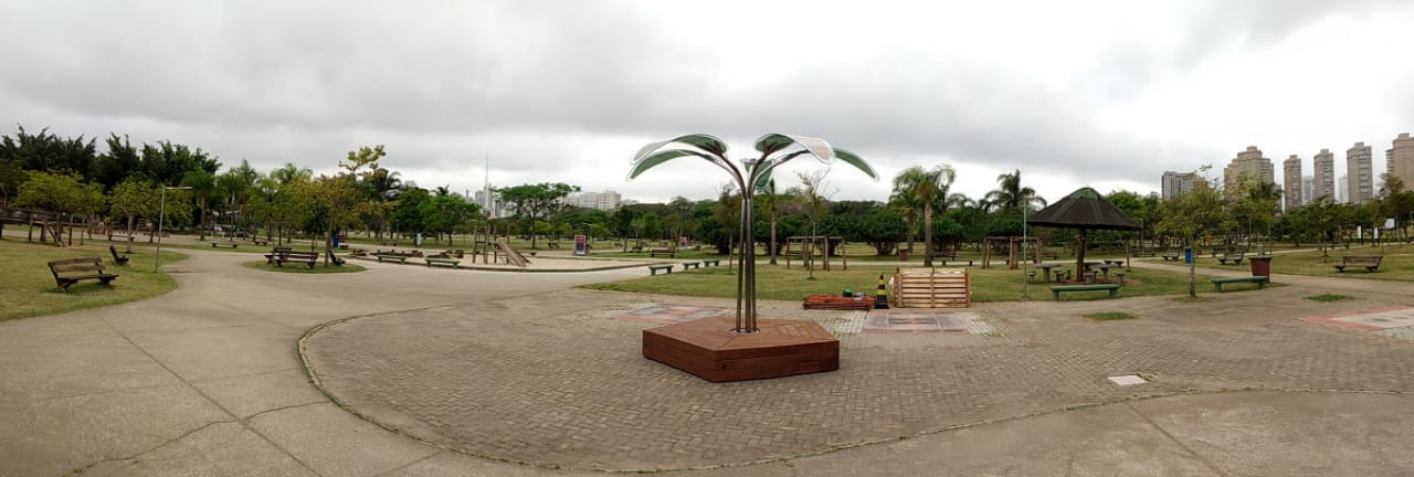 Enel Distribuição São Paulo instala 13 árvores solares em parques estaduais públicos de SP