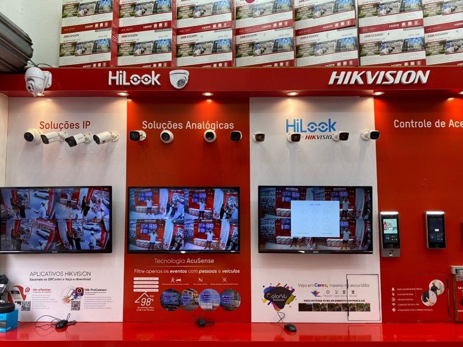 Hikvision inaugura segunda loja na Santa Ifigênia