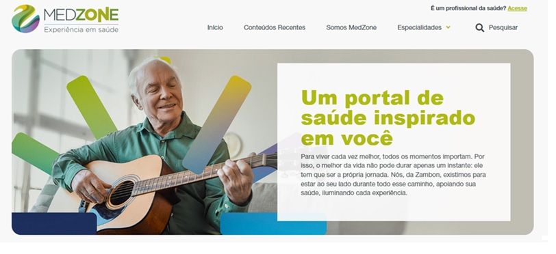 MedZone: portal criado para profissionais de saúde passa a oferecer conteúdo para o público em geral